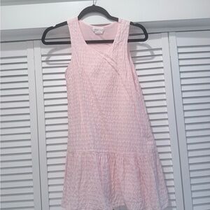 Lovers + Friends Light Pink Textured Kids Dress